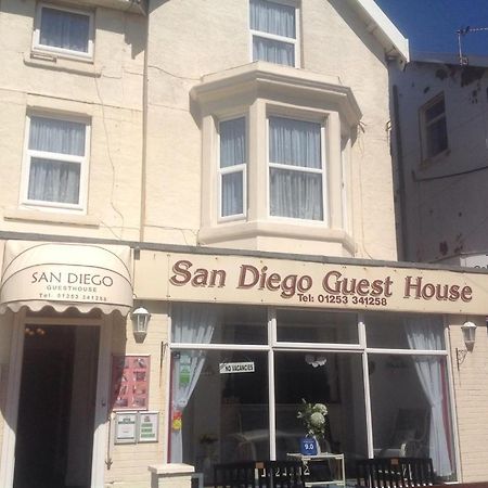 San Diego Guest House - Near Pleasure Beach Blackpool Exterior foto